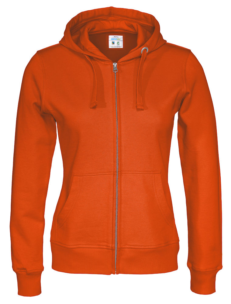  FULL ZIP HOOD LADY Cottover Färg på REA - 3