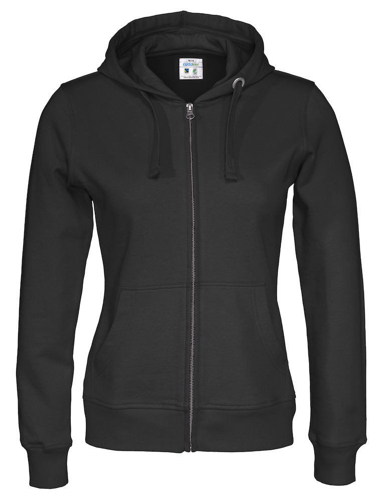  FULL ZIP HOOD LADY Cottover Färg på REA - 10