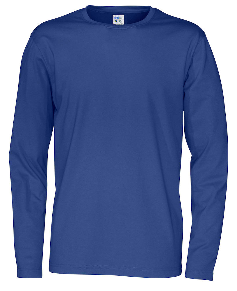 T-shirt Long Sleeve Man Cottover Färg på REA