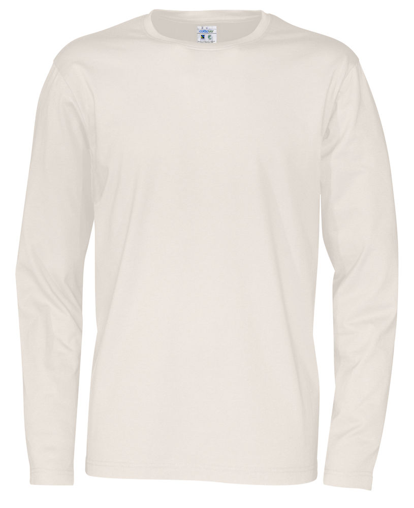 T-shirt Long Sleeve Man Cottover Färg på REA - 3