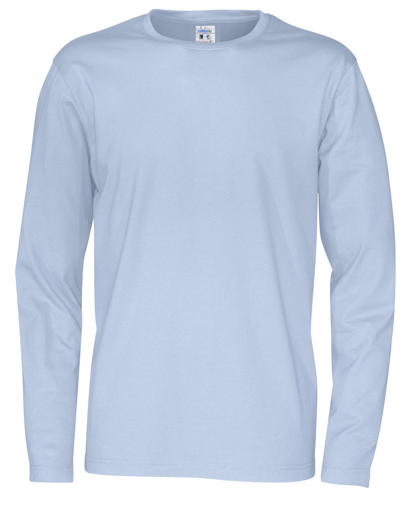 T-shirt Long Sleeve Man Cottover Färg på REA - 7