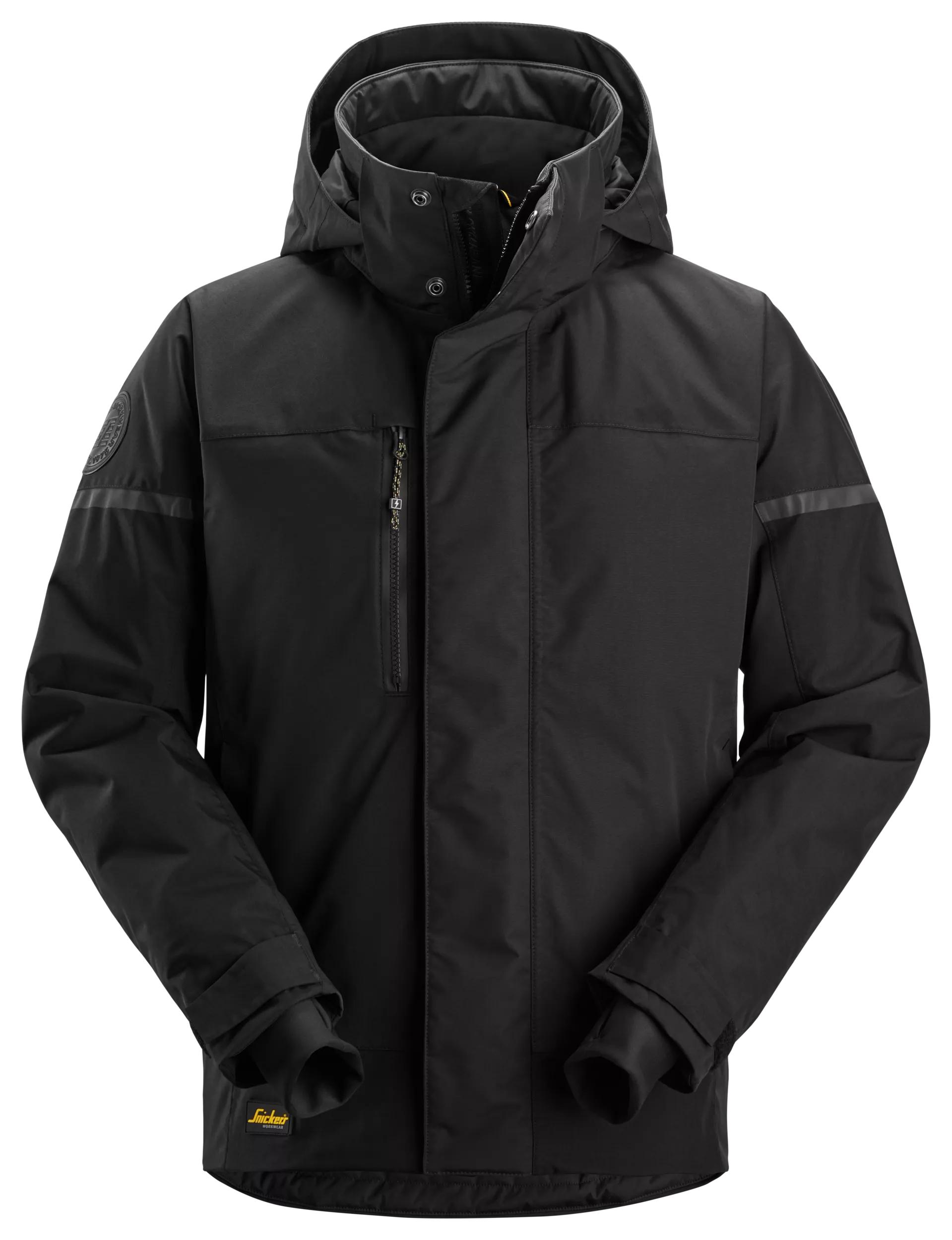 Snickers Workwear – AllroundWork, Vattentät fodrad jacka