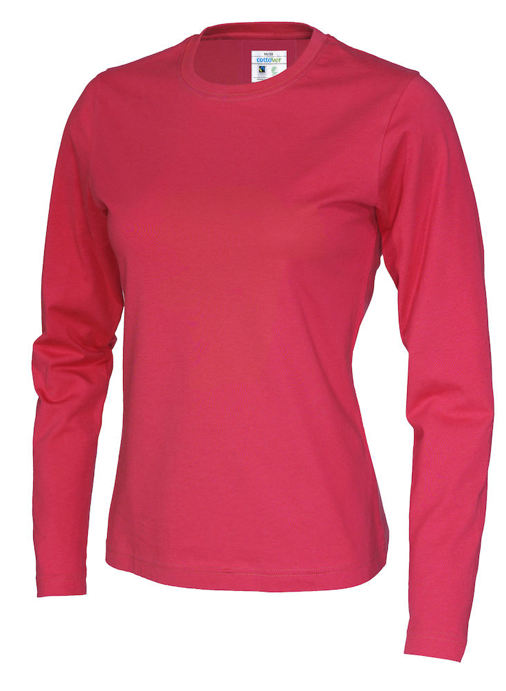 T-shirt Long Sleeve Lady Cottover Färg på REA - 8