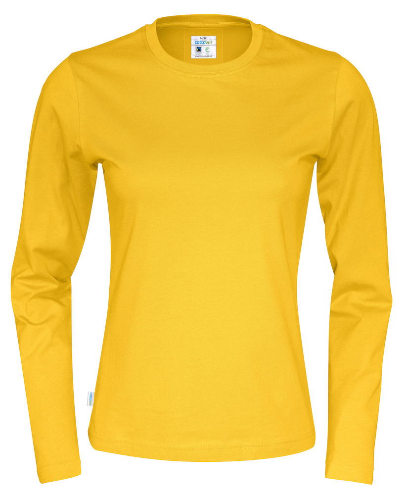 T-shirt Long Sleeve Lady Cottover Färg på REA - 6