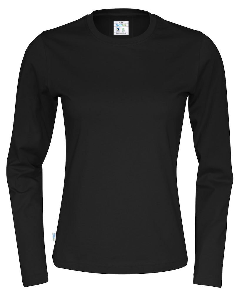 T-shirt Long Sleeve Lady Cottover Färg på REA - 3
