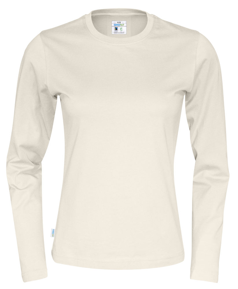 T-shirt Long Sleeve Lady Cottover Färg på REA - 5