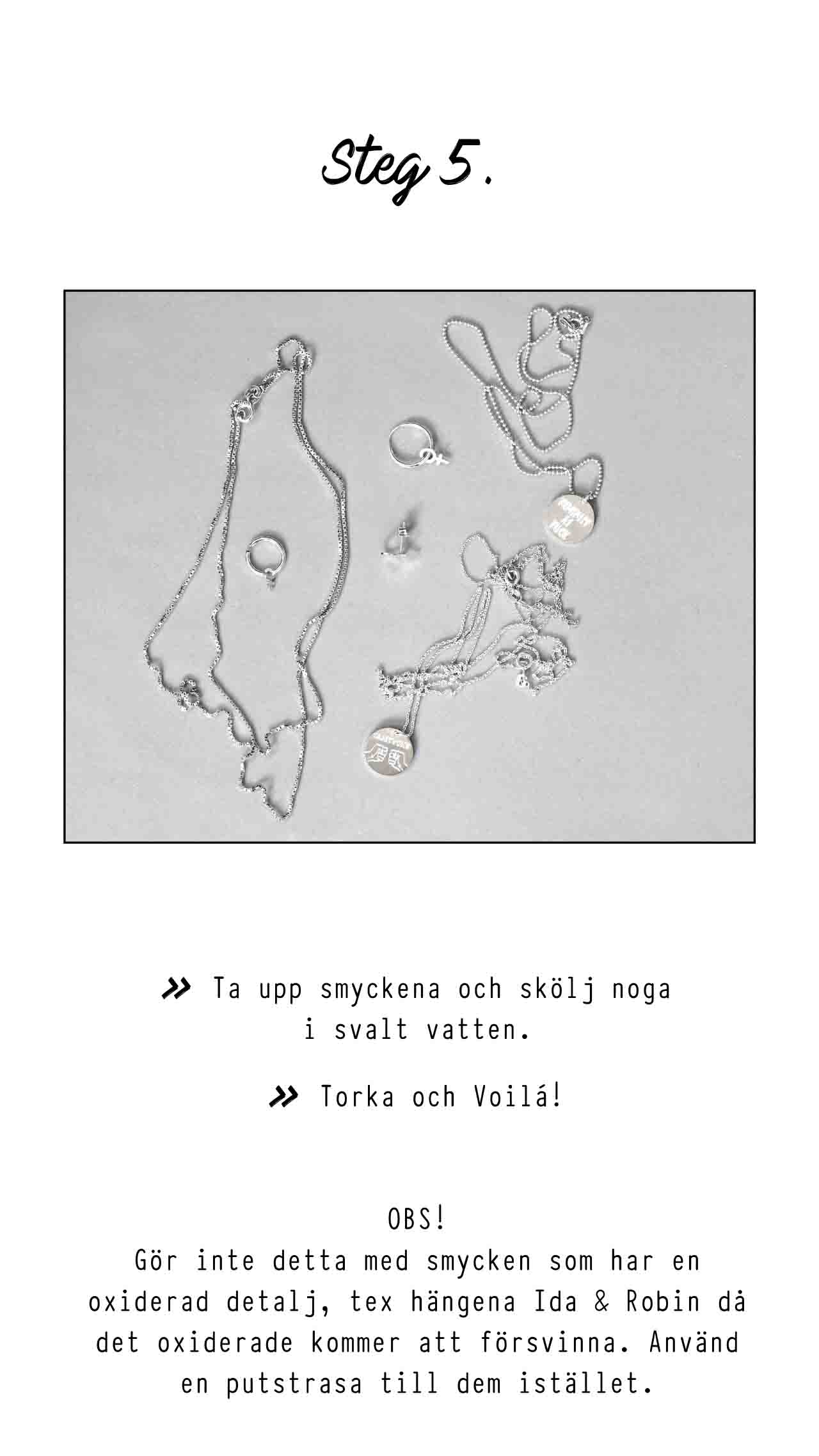 Feministsmeden tipsar om hur du putsar silversmycken