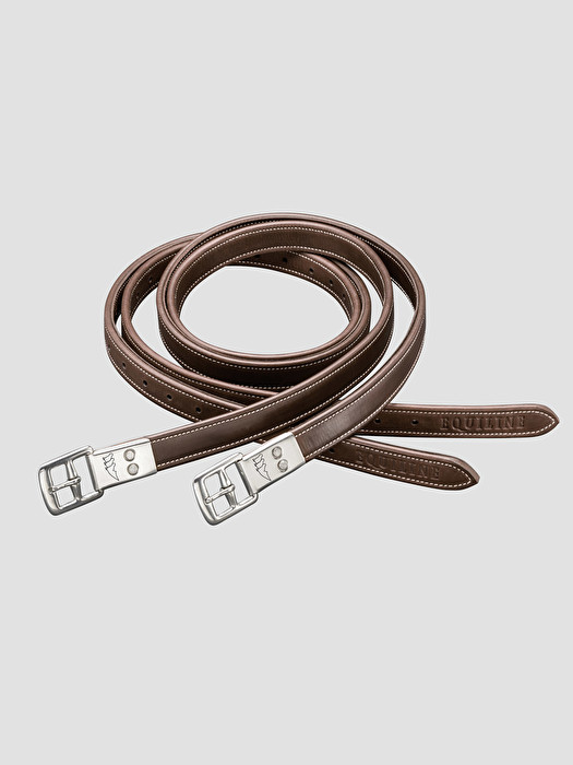 Equiline stigläder brun