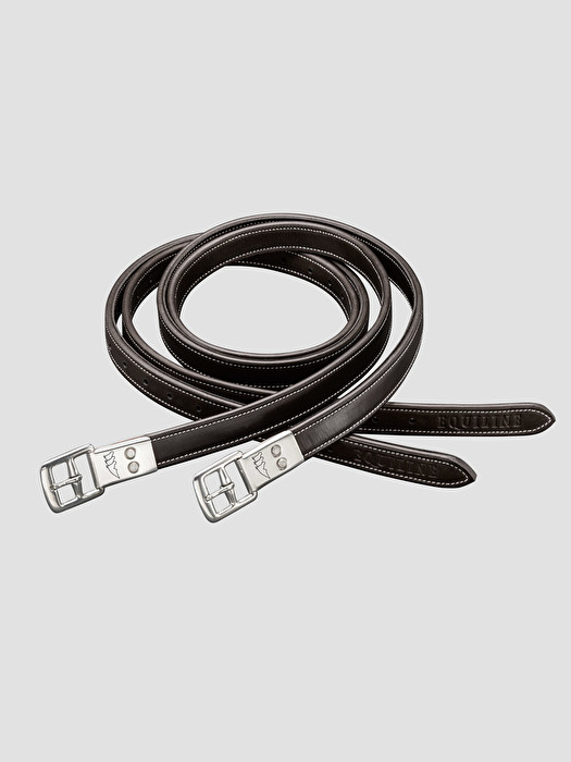 Equiline stigläder svart
