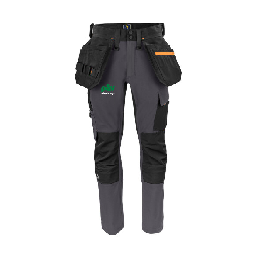 Hantverksbyxa stretch, el & styr