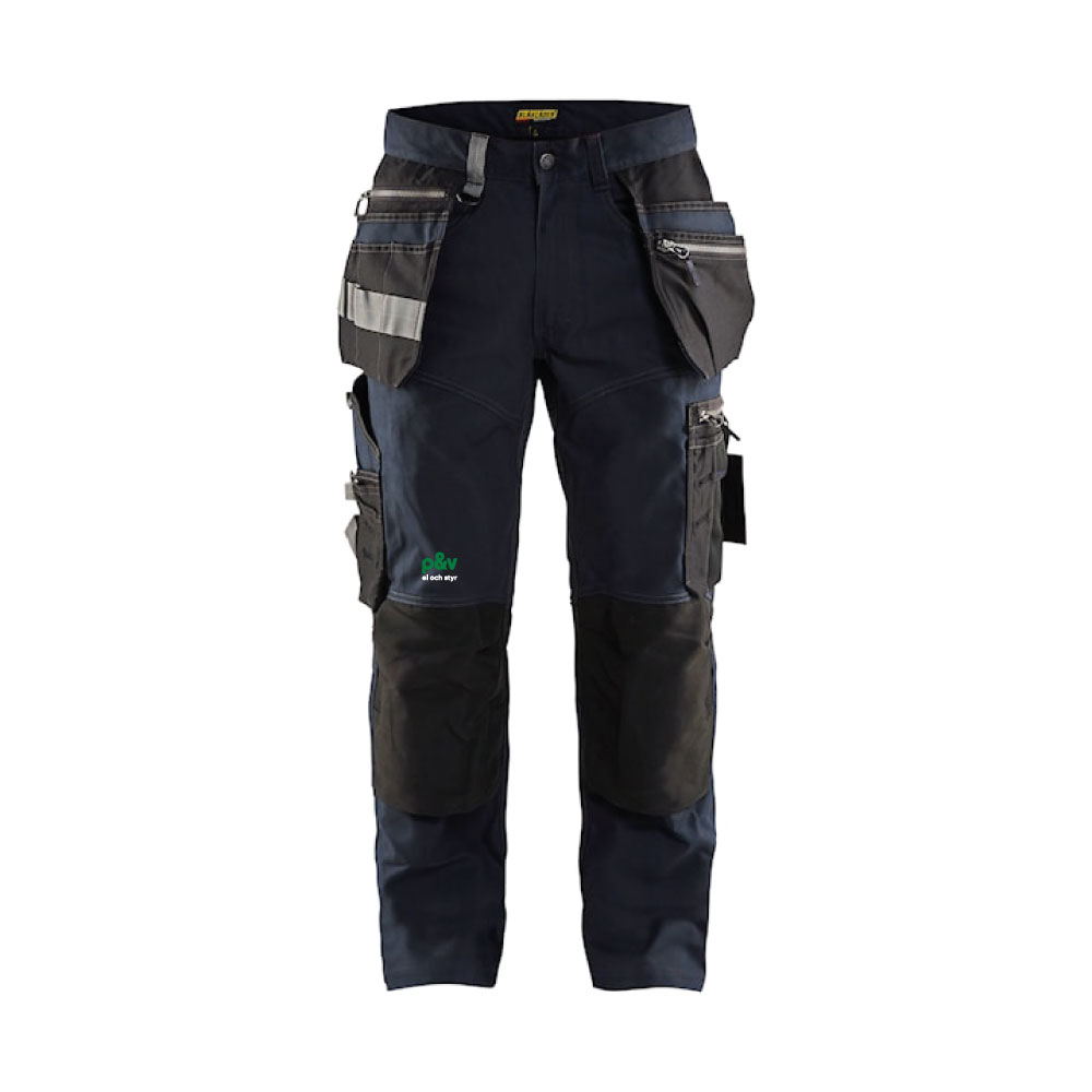 Hantverksbyxa stretch, El o styr 
