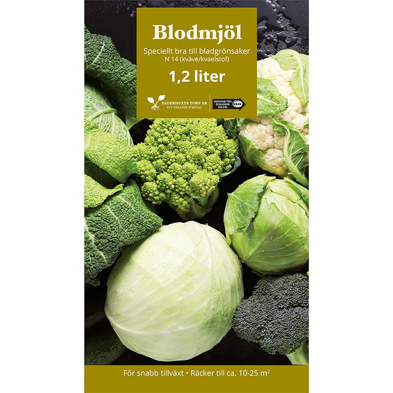 Blodmjöl KRAV 1,2 L N 14