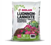 Biolan Naturgödsel 1 liter NPK 4-1-2