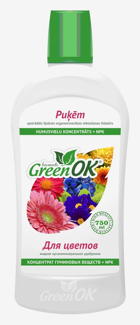 GreenOK Organisk gödning för blommor