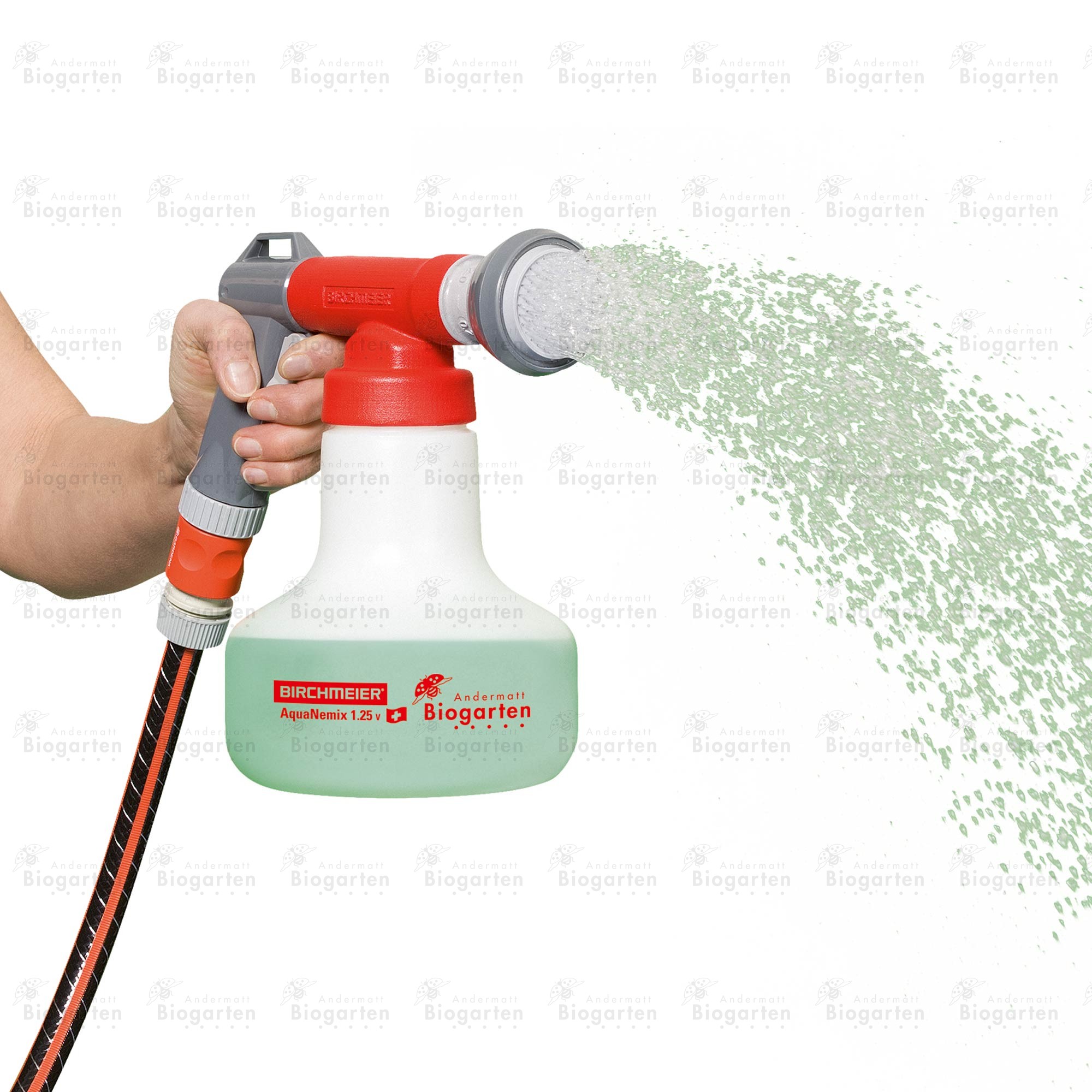 AQUANEMIX  - Sprut och doseringsanordning för vattenslang.