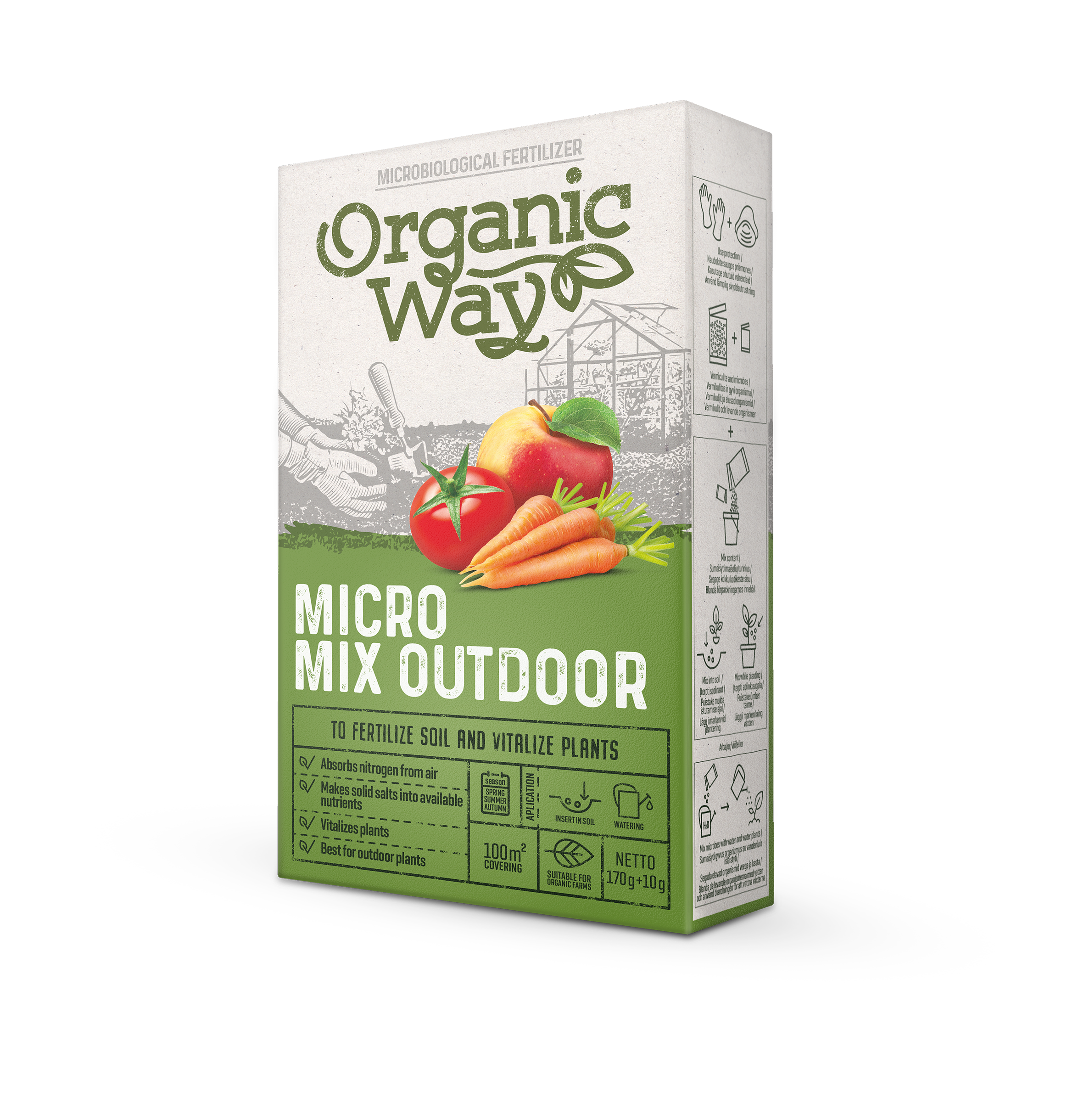 MIKROBIOLOGISKT GÖDSEL MicroMIX OUTDOOR