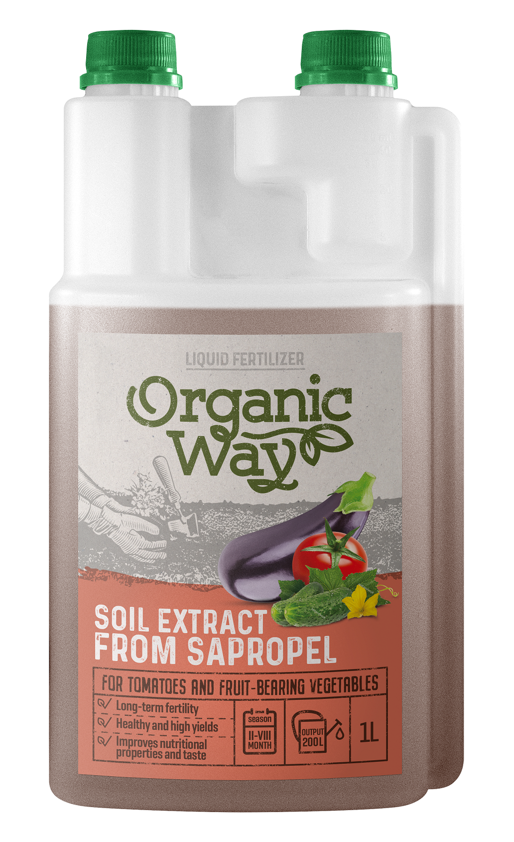 Organic Way Soil Extract from SAPROPAL Tomat och fruktbärande växter
