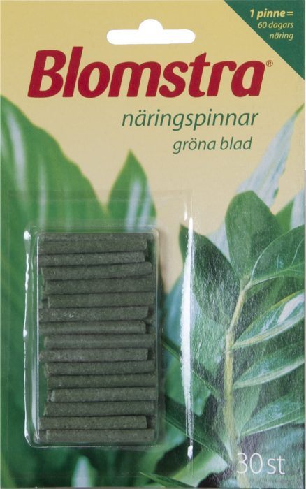 Blomstra Näringspinnar gröna växter 30st