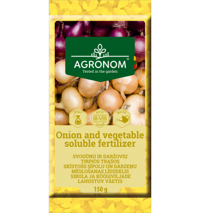 Agronom Tilläggsgödsel för lök och grönsaker 150g