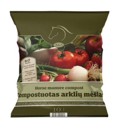 Komposterad Hästgödsel 10 liter