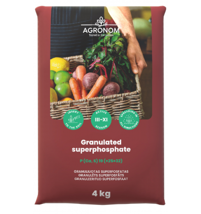 Granulerad Superfosfat  4 Kg