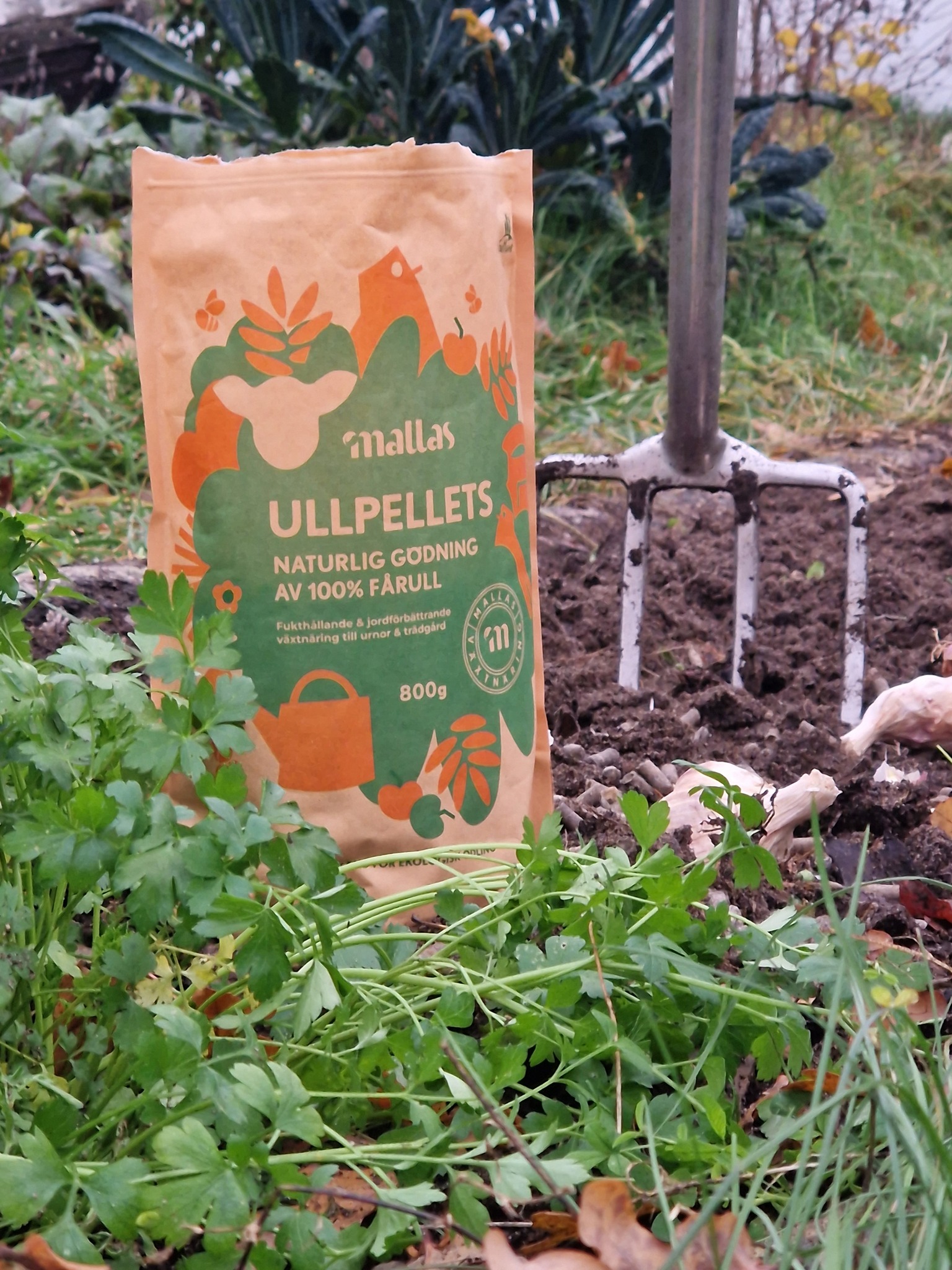 Mallas Ullpellets 800g