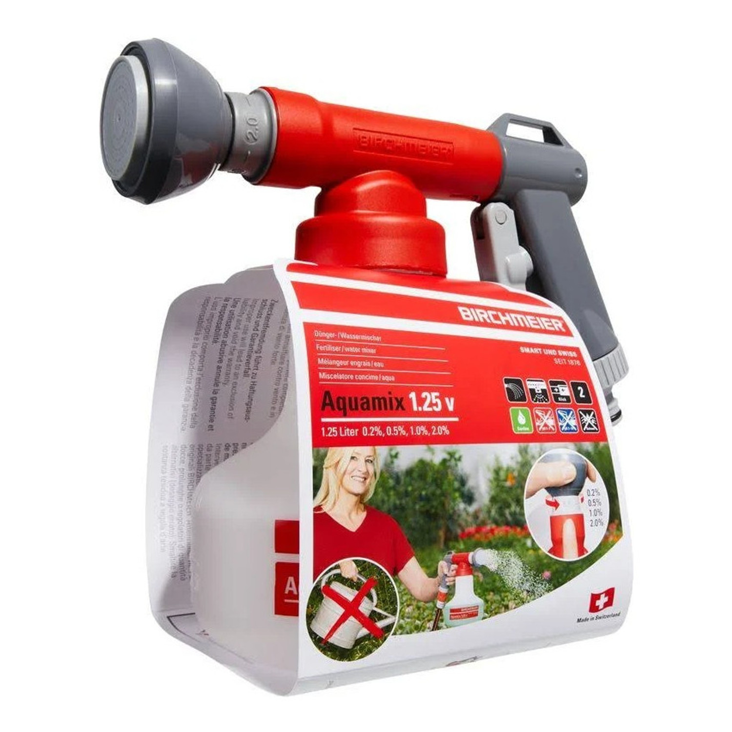 Aquamix Gödseldoserare 1.25 V, 0.2% / 0.5% / 1.0% / 2.0% - 3