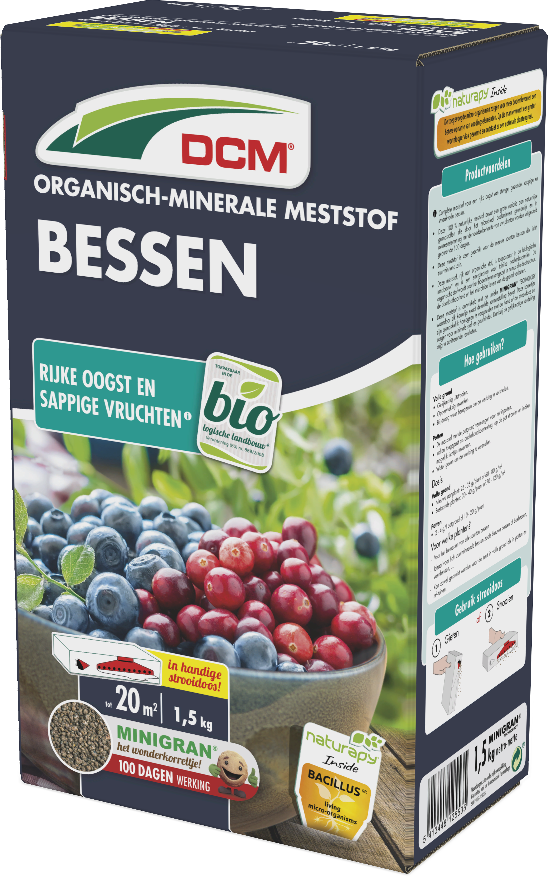 DCM Bärgödsel  NPK 5-3-6 + Mg + Fe med bacillus - 2