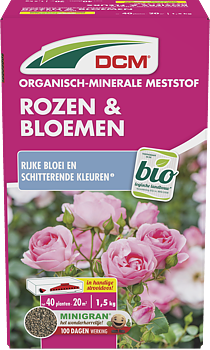 DCM Gödsel Rosor och Blommande växter NPK  + Mg  med bacillus