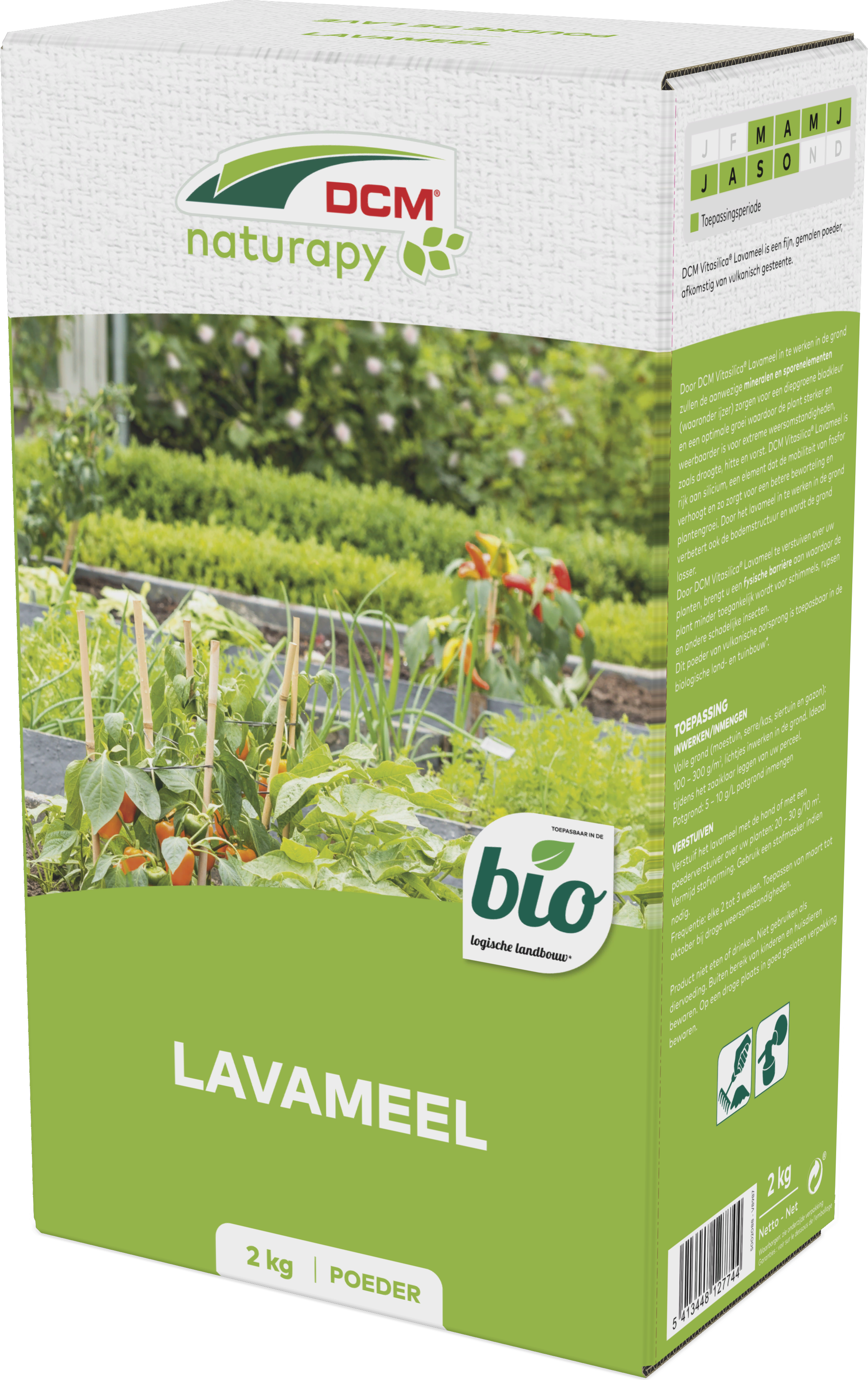 DCM Vitasilica, Lavapulver - Naturlig Barriär 2Kg - 2