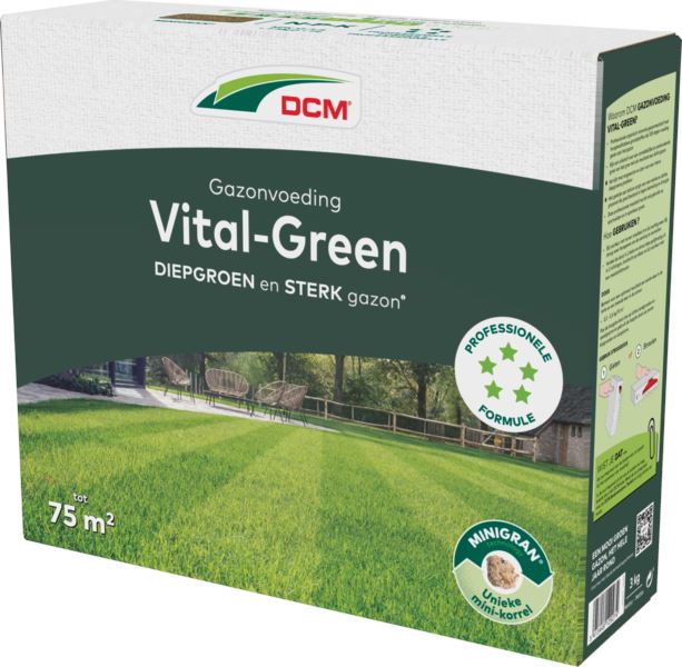 VITAL-GREEN för vital &  djupgrön gräsmatta 3 kg