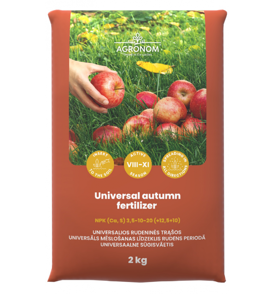 Höstgödsel Universal NPK (Ca,S)3,5-10-20(+16+25)