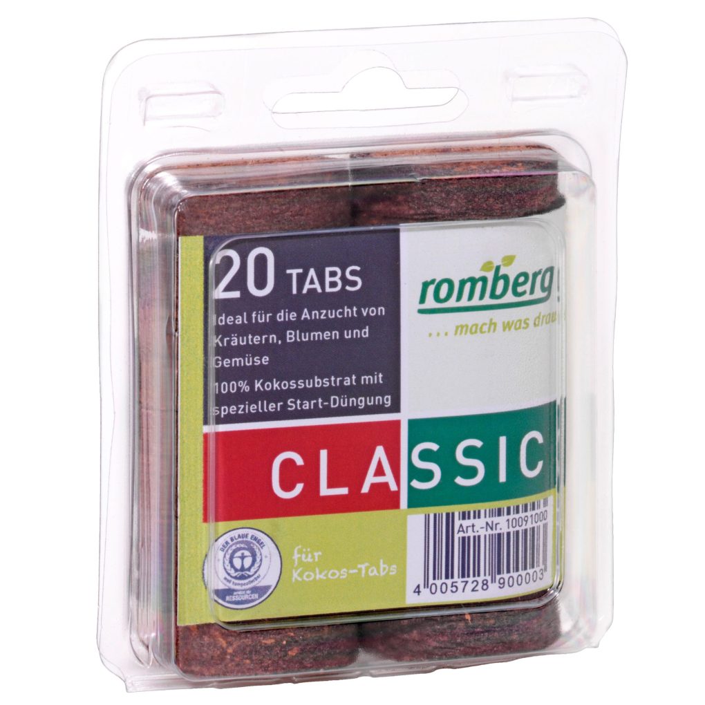 Kokosbriketter 20-pack ø36mm
