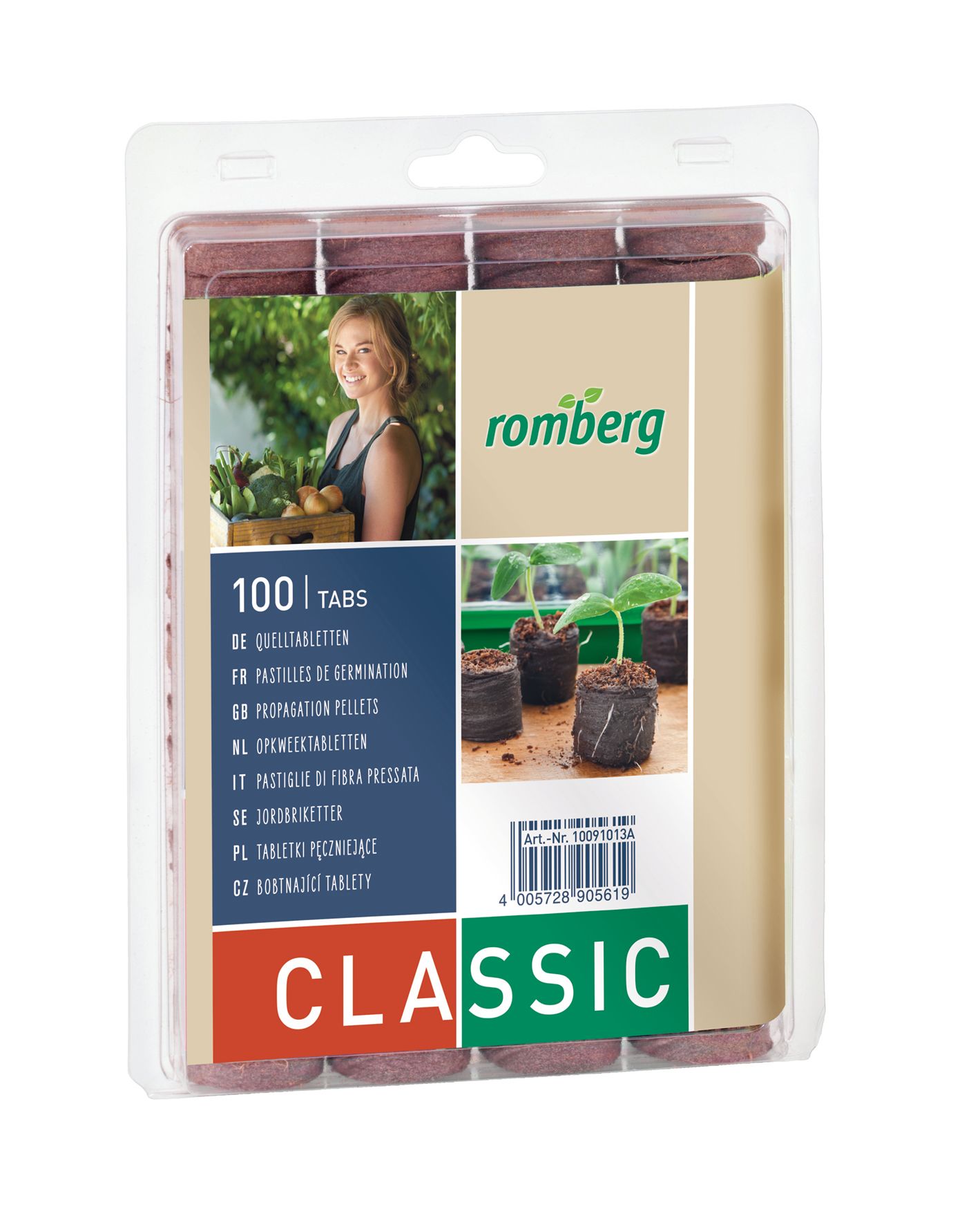 Kokosbriketter 100-pack ø36mm - 2