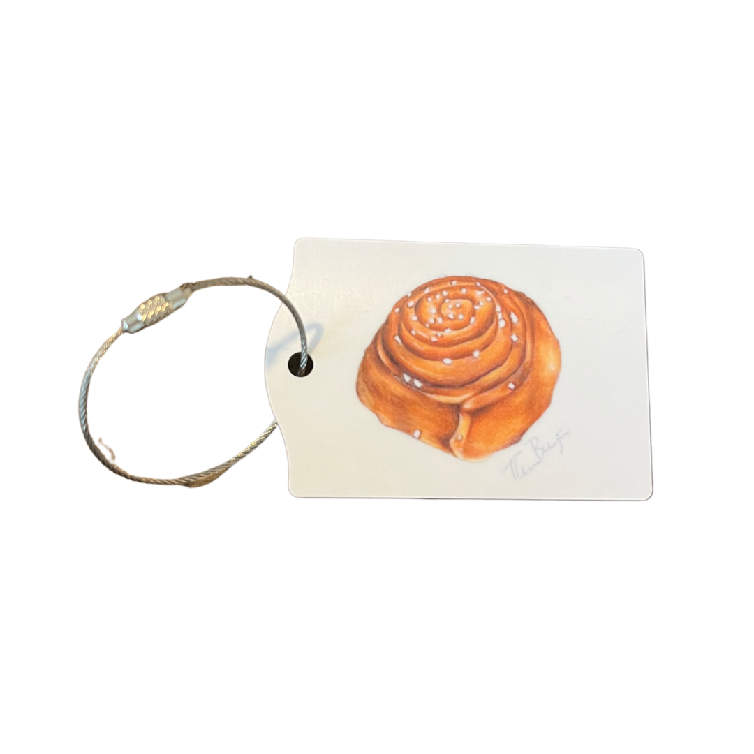 Bagagetag Kanelbulle 