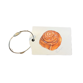 Bagagetag Kanelbulle 