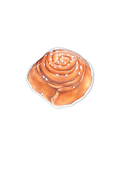 Magnet - Kanelbulle 