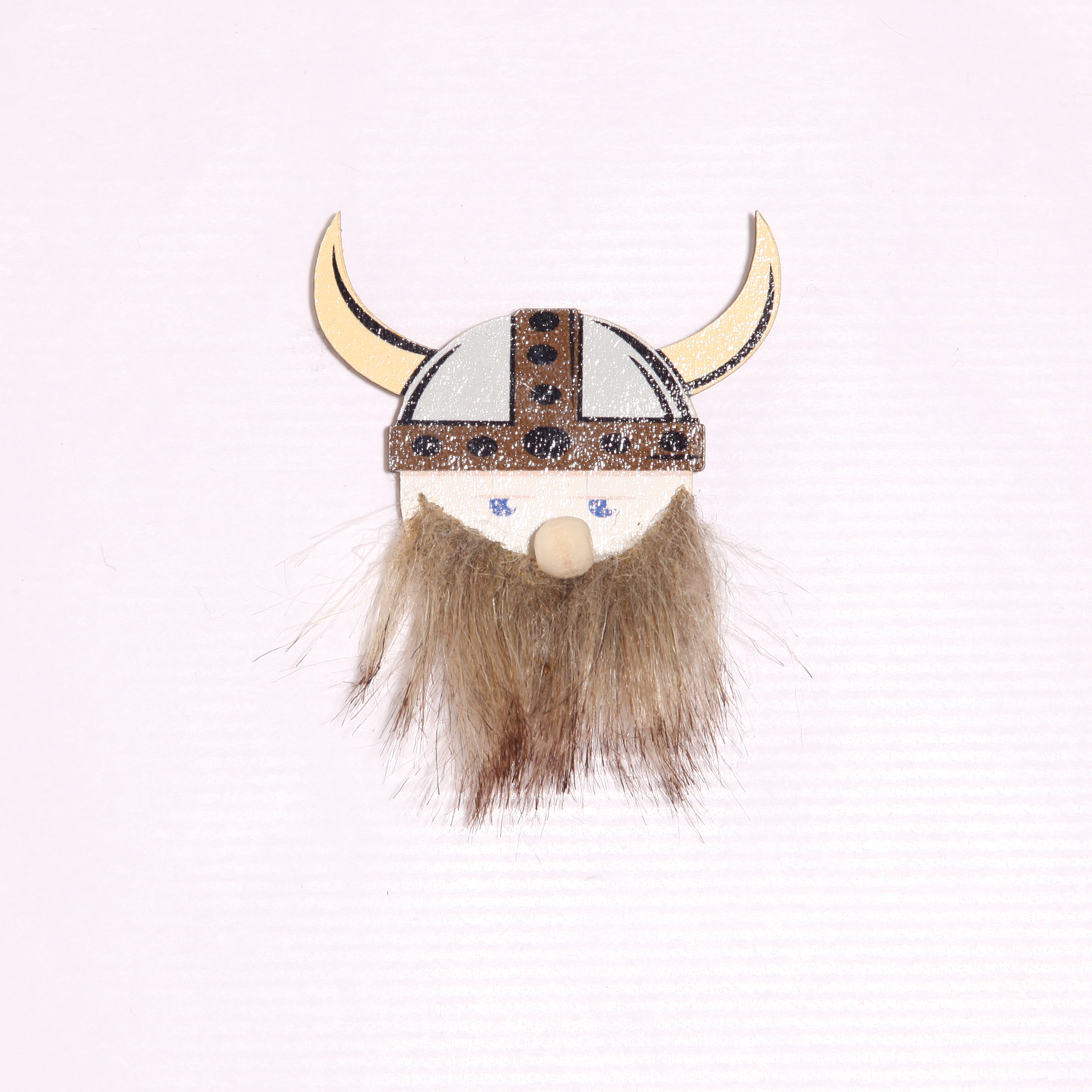 Magnet viking med skägg