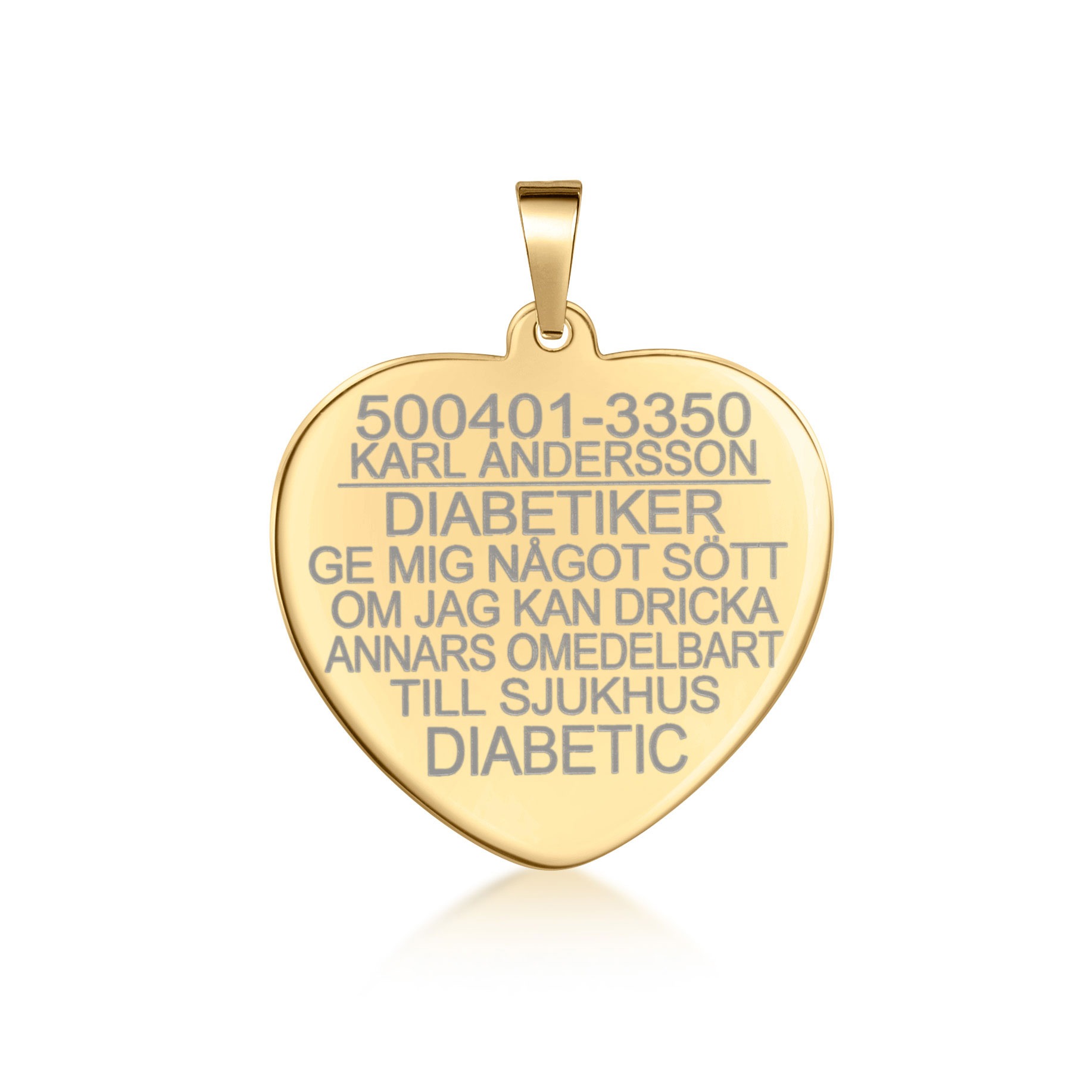 Eliquis Heart Gold 18k Suuri 26*26*0,5 - 5