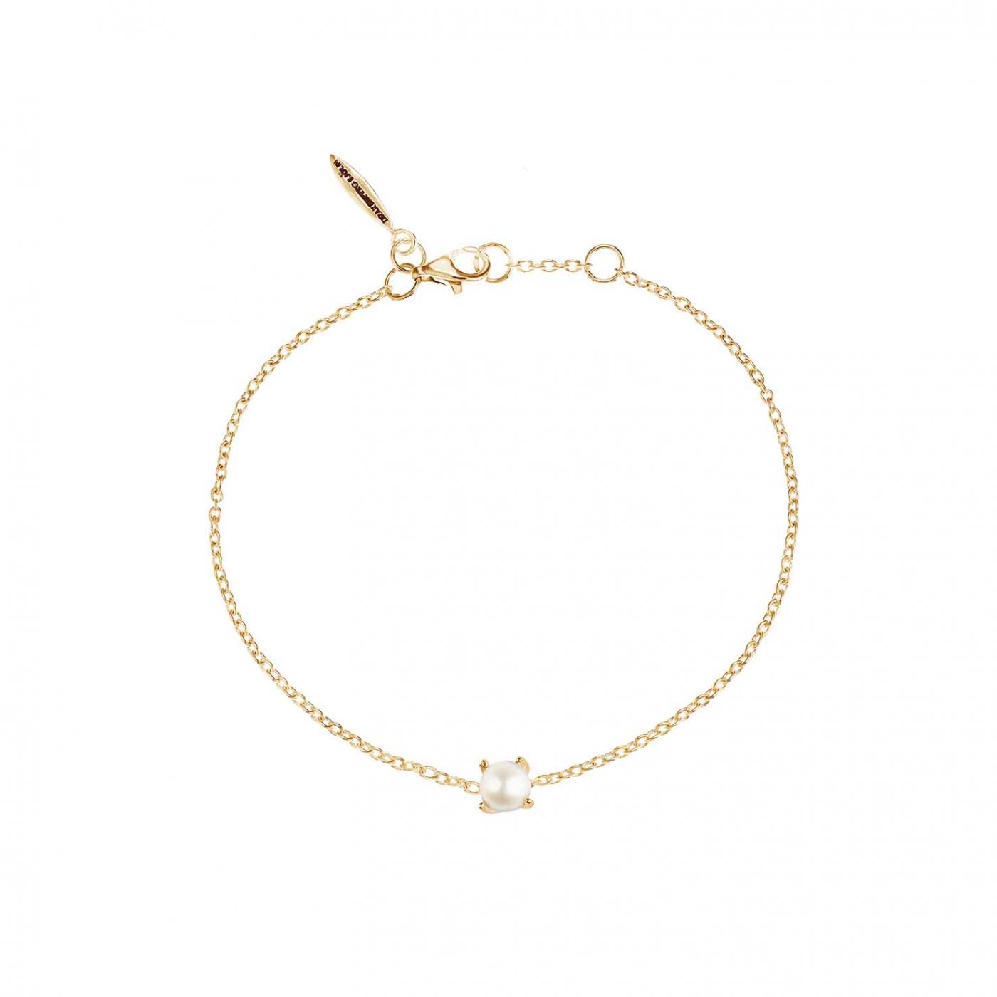Petite Pearl rannekoru Kulta