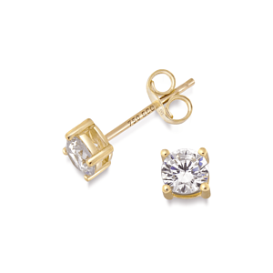Svedbom Gold earrings CZ