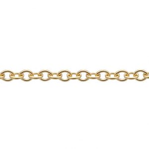 Pyöreä ankkuri 18k punakultaa 18 cm 2,0 mm