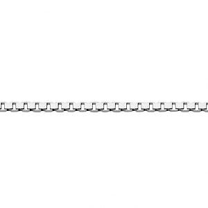 Venezia white gold 18k 42 cm 0.7mm