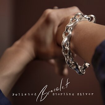 Armband Giga Silver