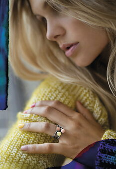 Lotus Tiny Ring Turkos