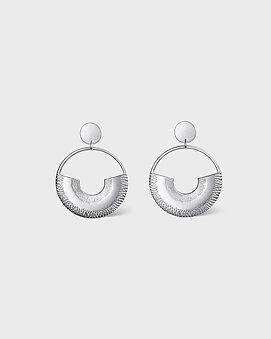 KALEVALA Arcs Earring Silver