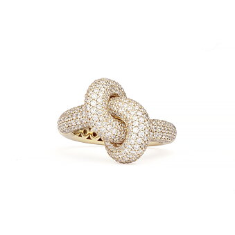 Legacy Knot Medium Pavé
