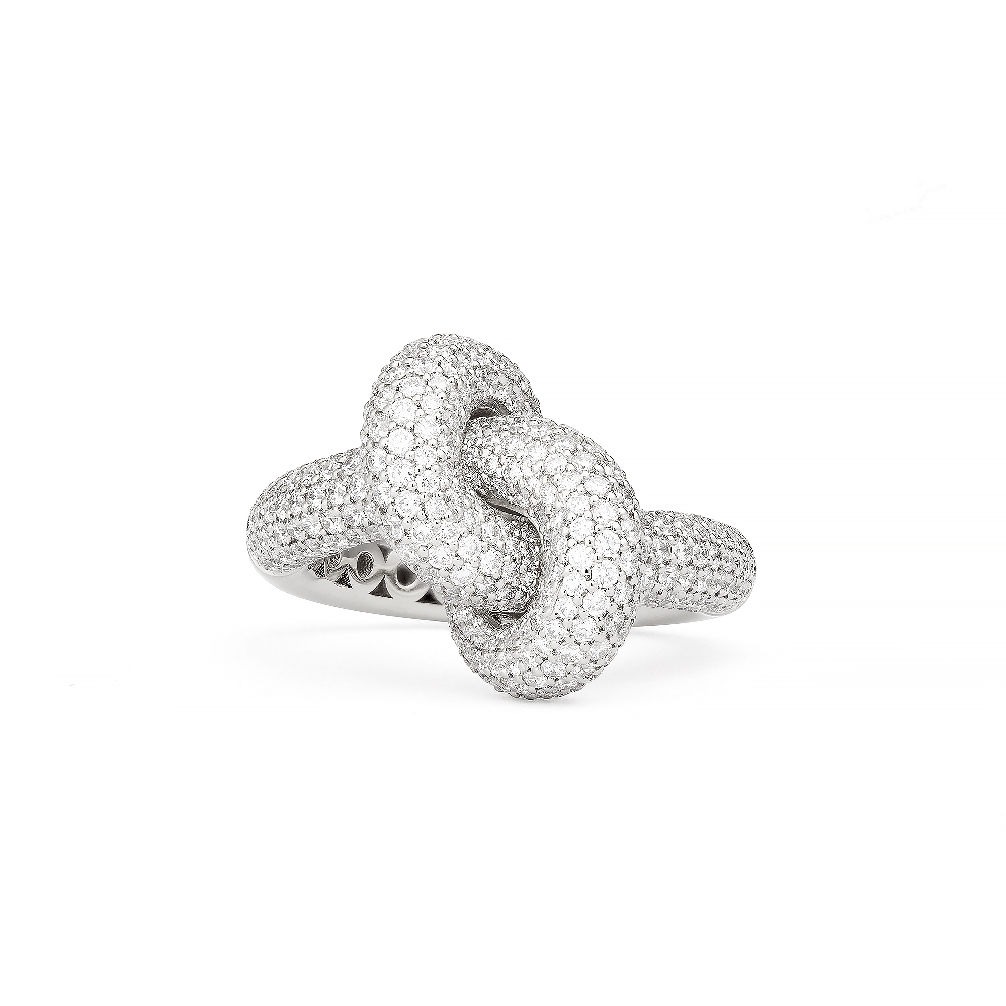 The Legacy Knot Medium Pavé VG