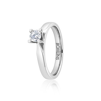 Fyrklo spetsskena Rg 0,15ct