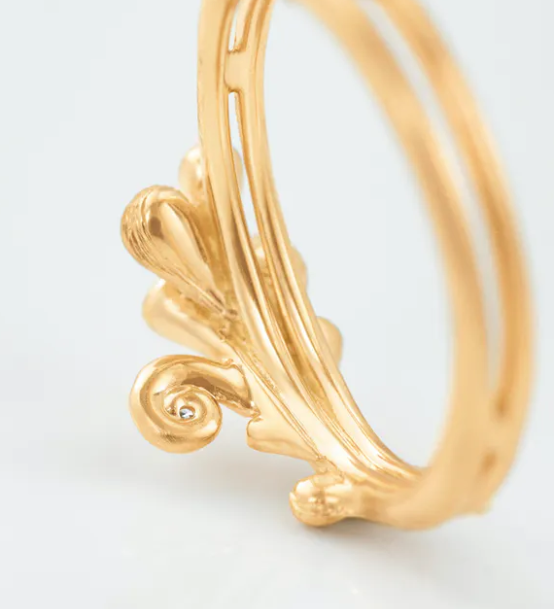 BoHo Ring 18k med Dia - 4